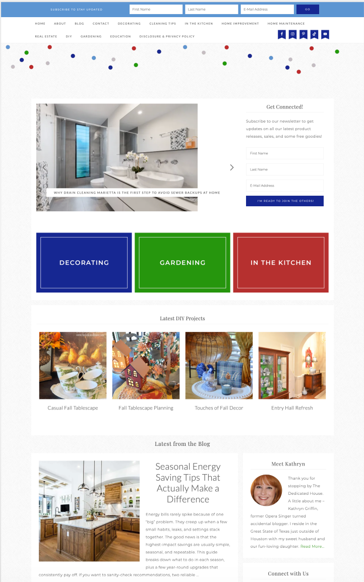 thededicatedhouse.com